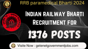 RRB Paramedical Bharti: Indian Railways Recruitment for 1376 Posts